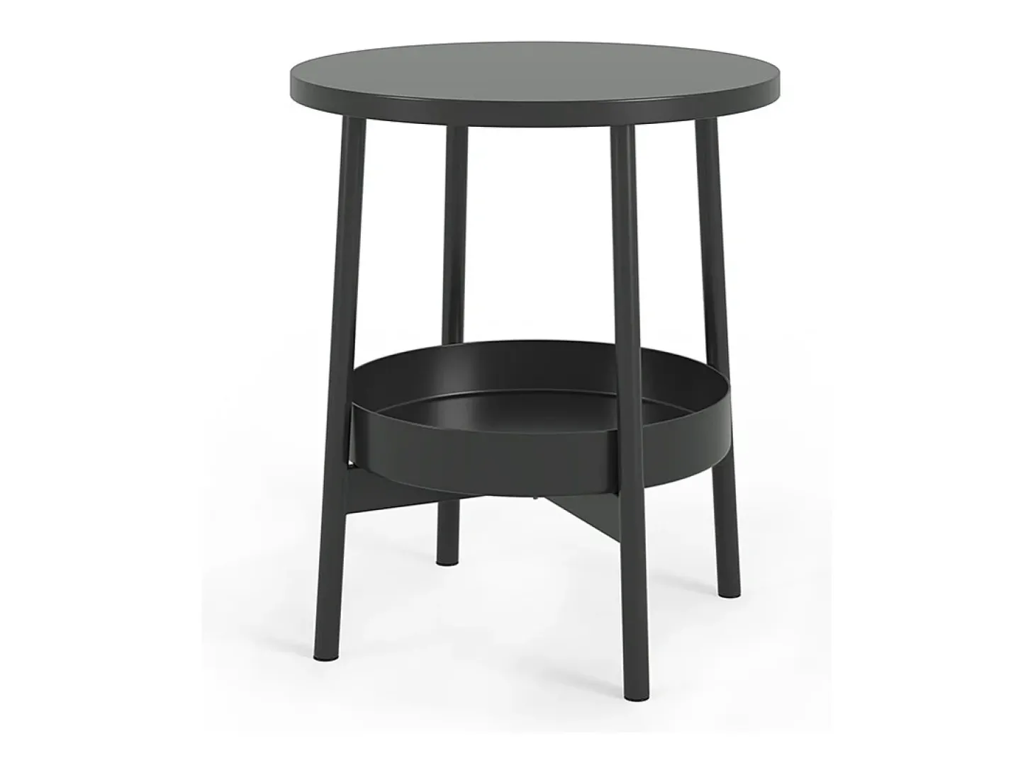 Mesa de centro preto 40x40x47.5 riono