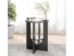 Mesa de centro preto 40x40x50.5 vareo