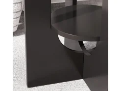 Mesa de centro preto 40x40x50.5 vareo
