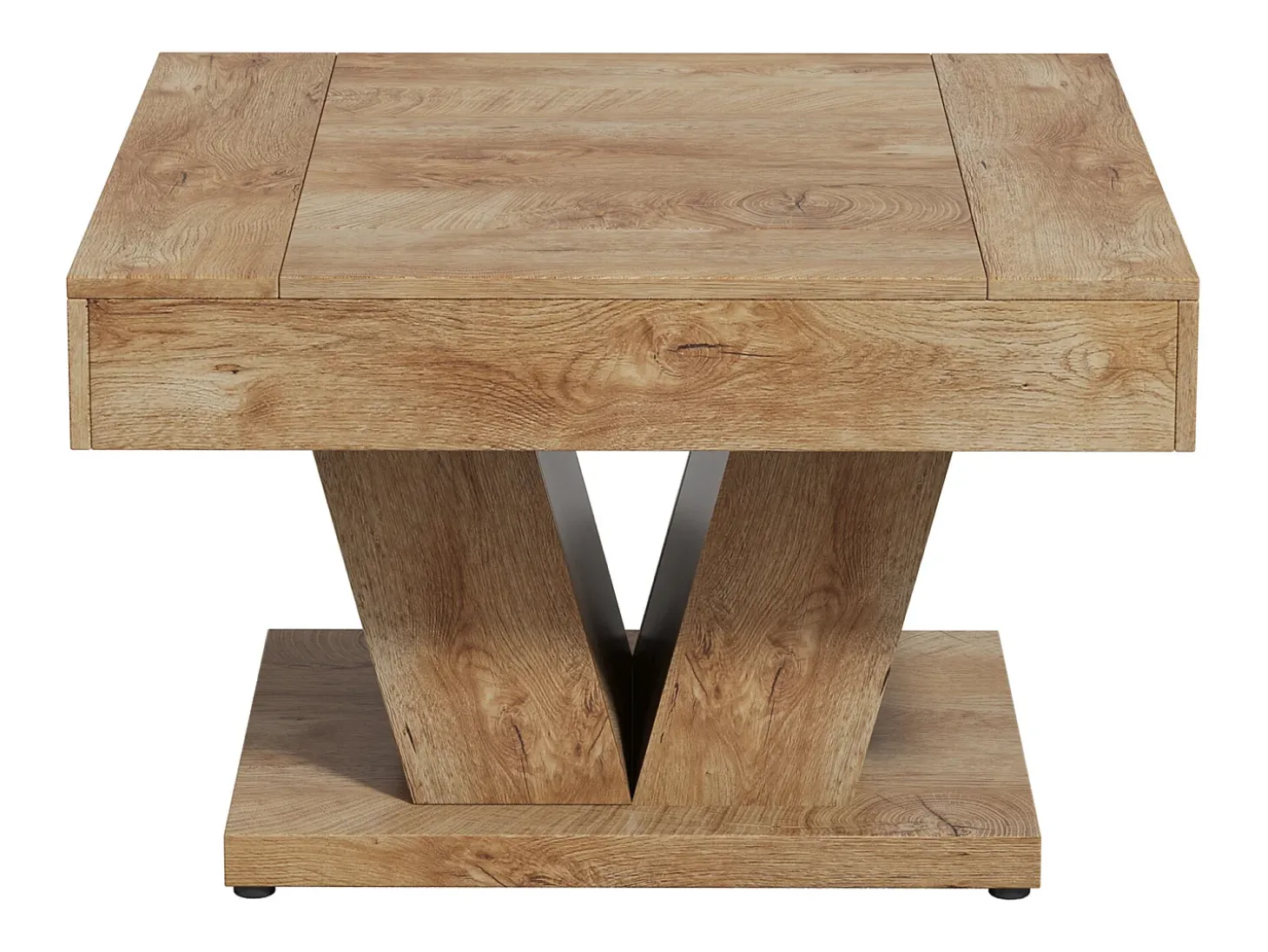 Mesa de Centro Quadrada de 80cm para Sala de Estar