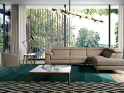 Mesa de centro quadrada em porcelana, mármore e nogueira 2042 ANGEL CERDA