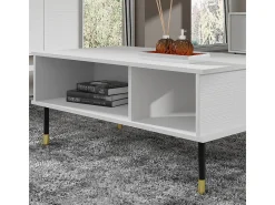 Mesa de centro Rani branco 45cm