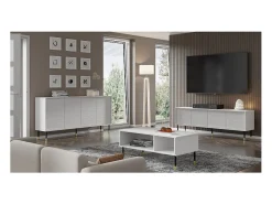 Mesa de centro Rani branco 45cm