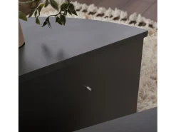 Mesa de centro redonda antracite 90cm modular VARI