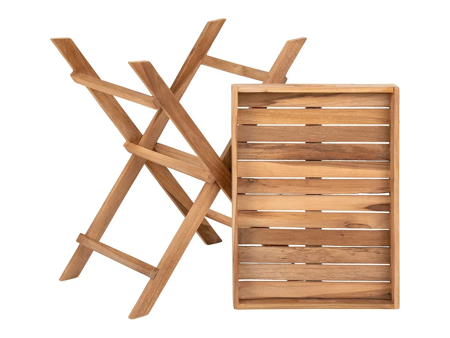 Mesa de Centro Ronda, Castanho, 39x29x49,5 cm, Kendra Home