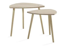 Mesa de centro sonoma 60x60x50 twino