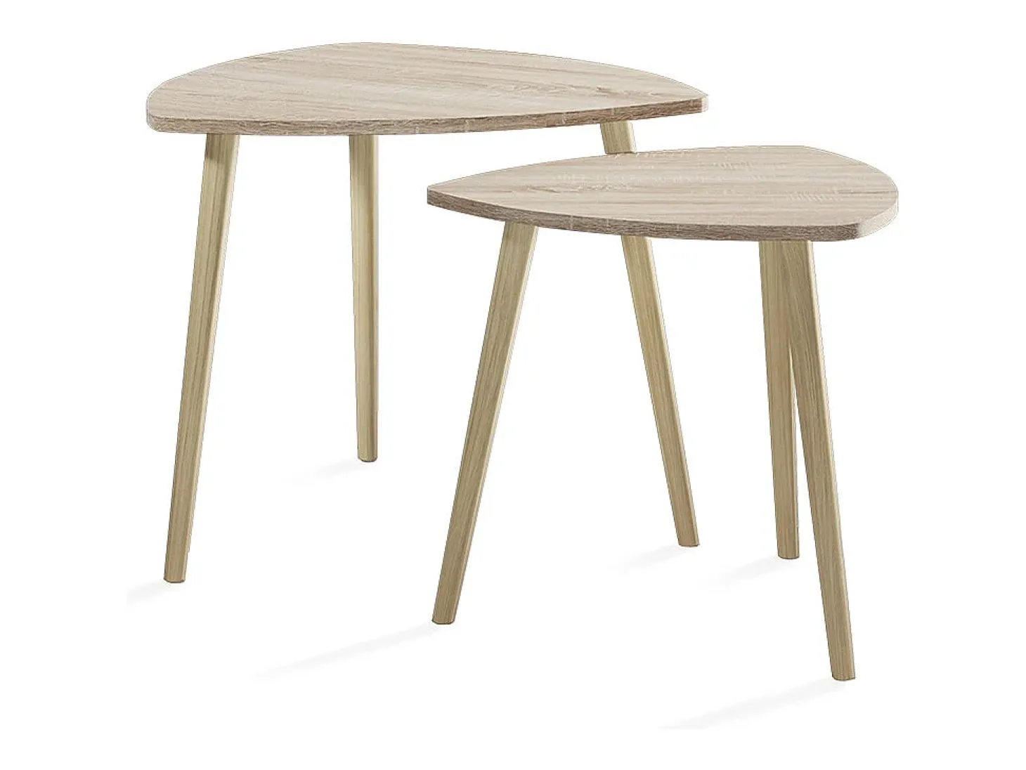 Mesa de centro sonoma 60x60x50 twino
