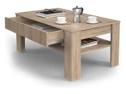Mesa de centro sonoma 92.2x65x48 milan