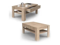 Mesa de centro sonoma 92.2x65x48 milan