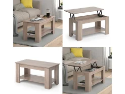 Mesa de centro sonoma 100x50x50 lorenz