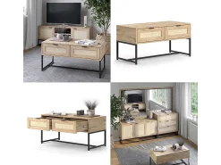 Mesa de centro sonoma 100x48x49.5 natal