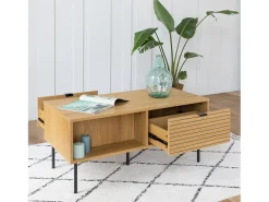 Mesa de centro STINNA com gavetas