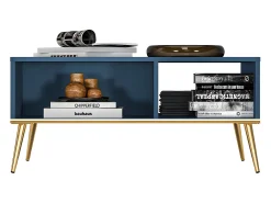 Mesa de centro Thalia azul 42cm