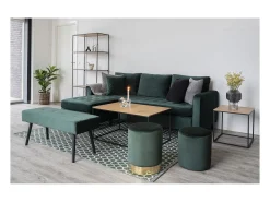 Mesa de Centro Vita, Castanho, 60x90x45 cm, Kendra Home