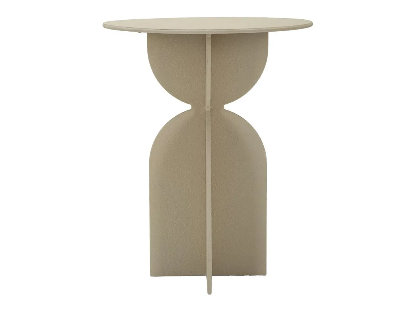 Mesa de Centro VKH800, Bege, 45x45x58 cm, Kendra Home