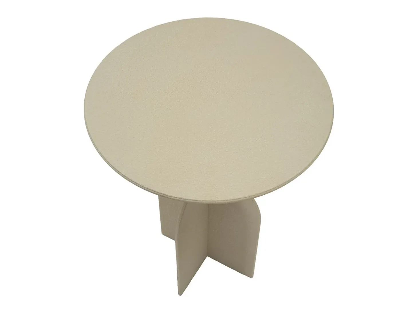 Mesa de Centro VKH800, Bege, 45x45x58 cm, Kendra Home