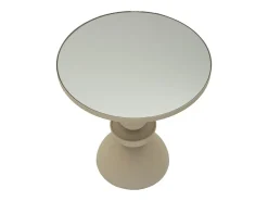 Mesa de Centro VKH799, Bege, 40,5x40,5x42 cm, Kendra Home