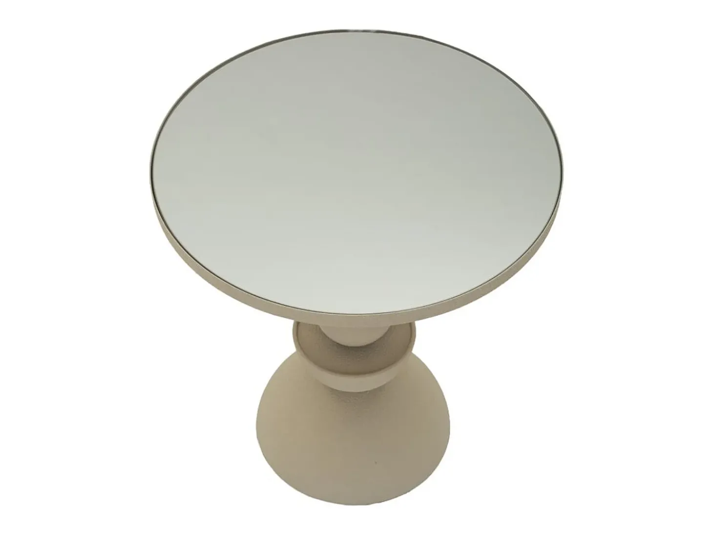 Mesa de Centro VKH799, Bege, 40,5x40,5x42 cm, Kendra Home
