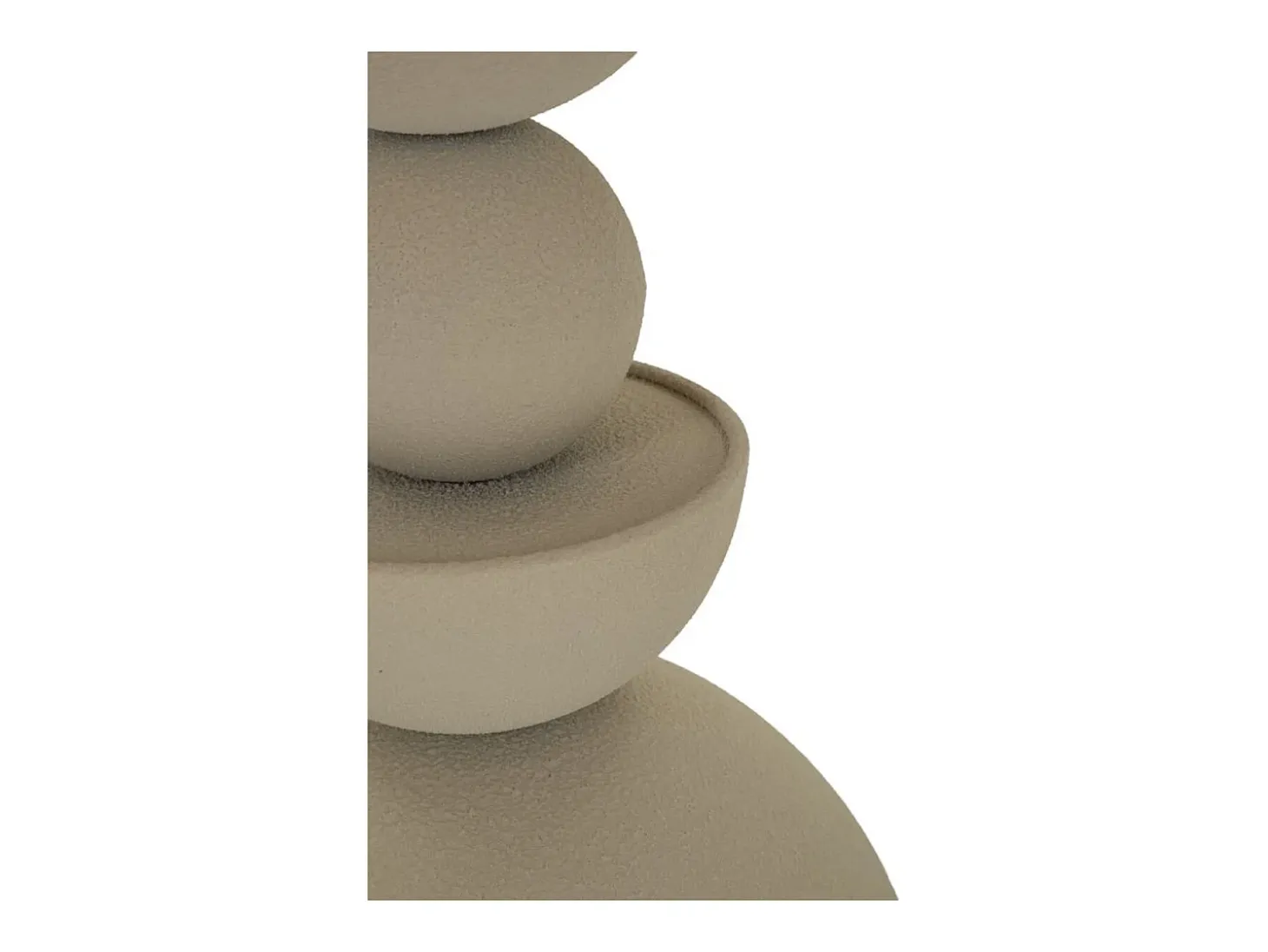 Mesa de Centro VKH799, Bege, 40,5x40,5x42 cm, Kendra Home