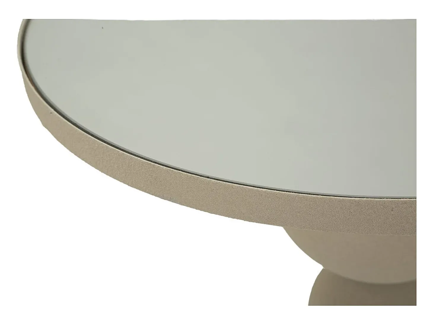 Mesa de Centro VKH799, Bege, 40,5x40,5x42 cm, Kendra Home