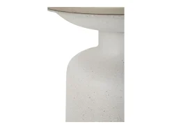 Mesa de Centro VKH526, Branco, 40x40x47 cm, Kendra Home