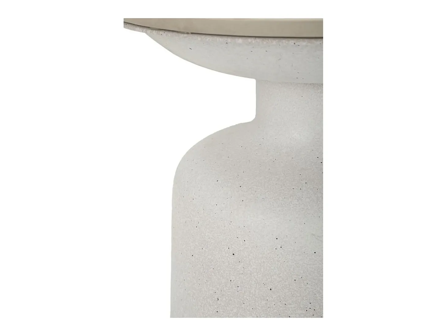 Mesa de Centro VKH526, Branco, 40x40x47 cm, Kendra Home