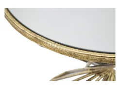 Mesa de Centro VKH549, Ouro, 42x42x50 cm, Kendra Home