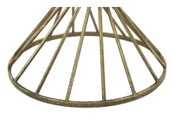 Mesa de Centro VKH549, Ouro, 42x42x50 cm, Kendra Home