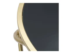 Mesa de Centro VKH593, Ouro, 40x40x80 cm, Kendra Home