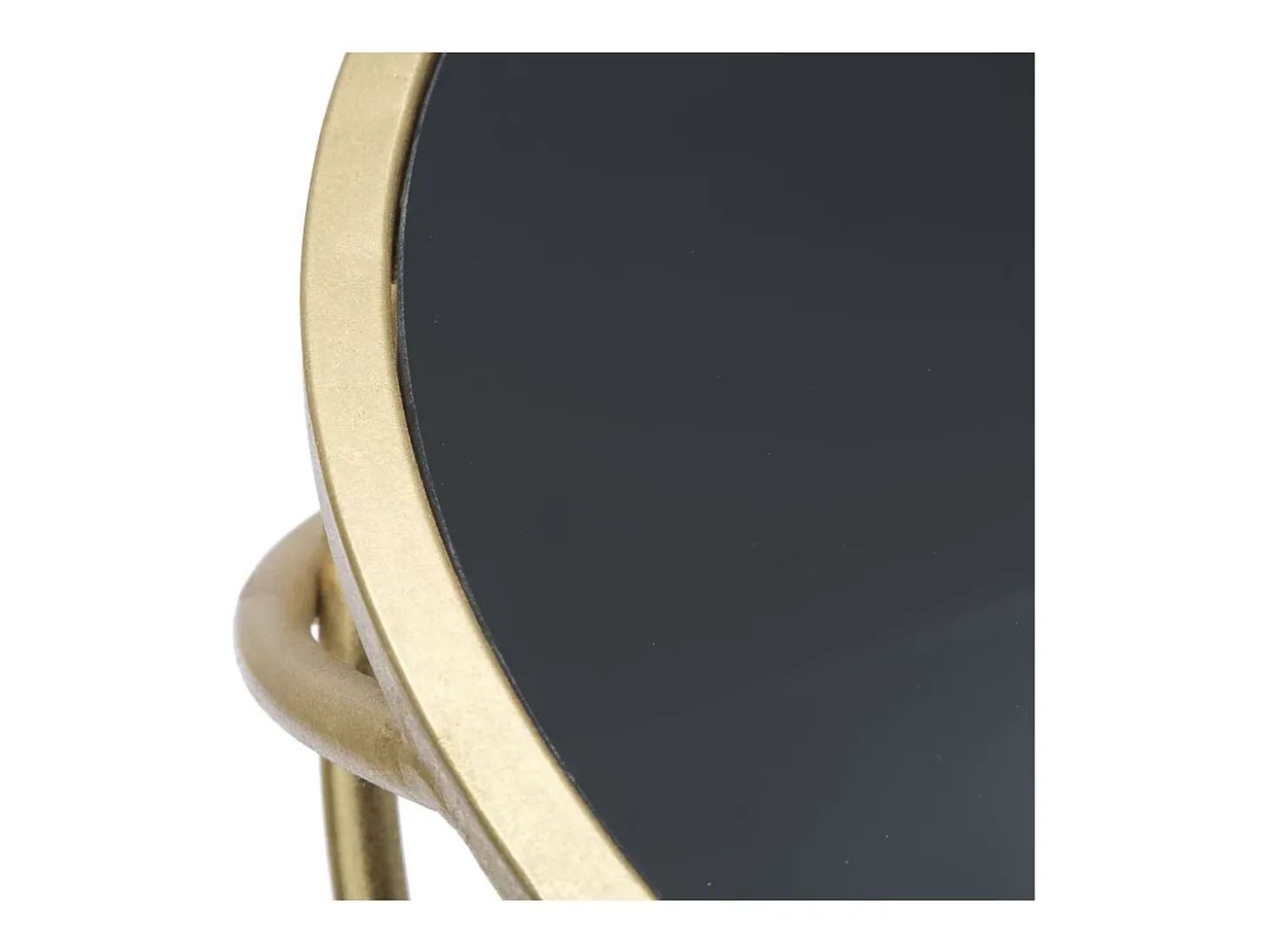 Mesa de Centro VKH593, Ouro, 40x40x80 cm, Kendra Home