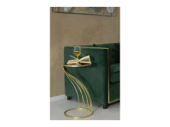 Mesa de Centro VKH548, Ouro, 35x35x60 cm, Kendra Home
