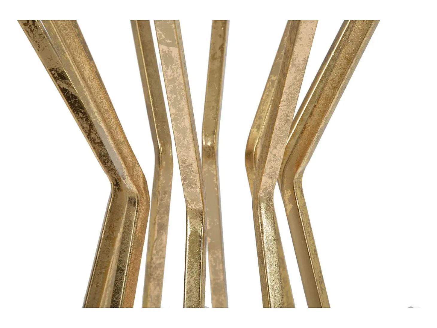 Mesa de Centro VKH519, Ouro, 38x38x80 cm, Kendra Home