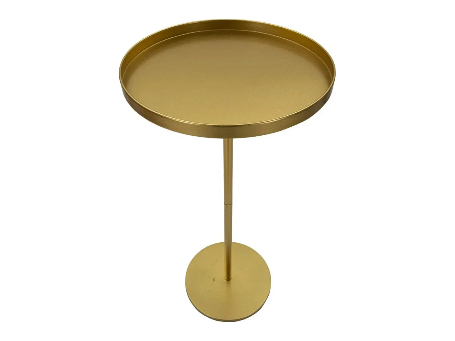 Mesa de Centro VKH578, Ouro, 51x51x100 cm, Kendra Home
