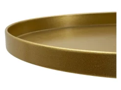Mesa de Centro VKH578, Ouro, 51x51x100 cm, Kendra Home