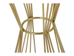 Mesa de Centro VKH590, Ouro, 40x40x80 cm, Kendra Home
