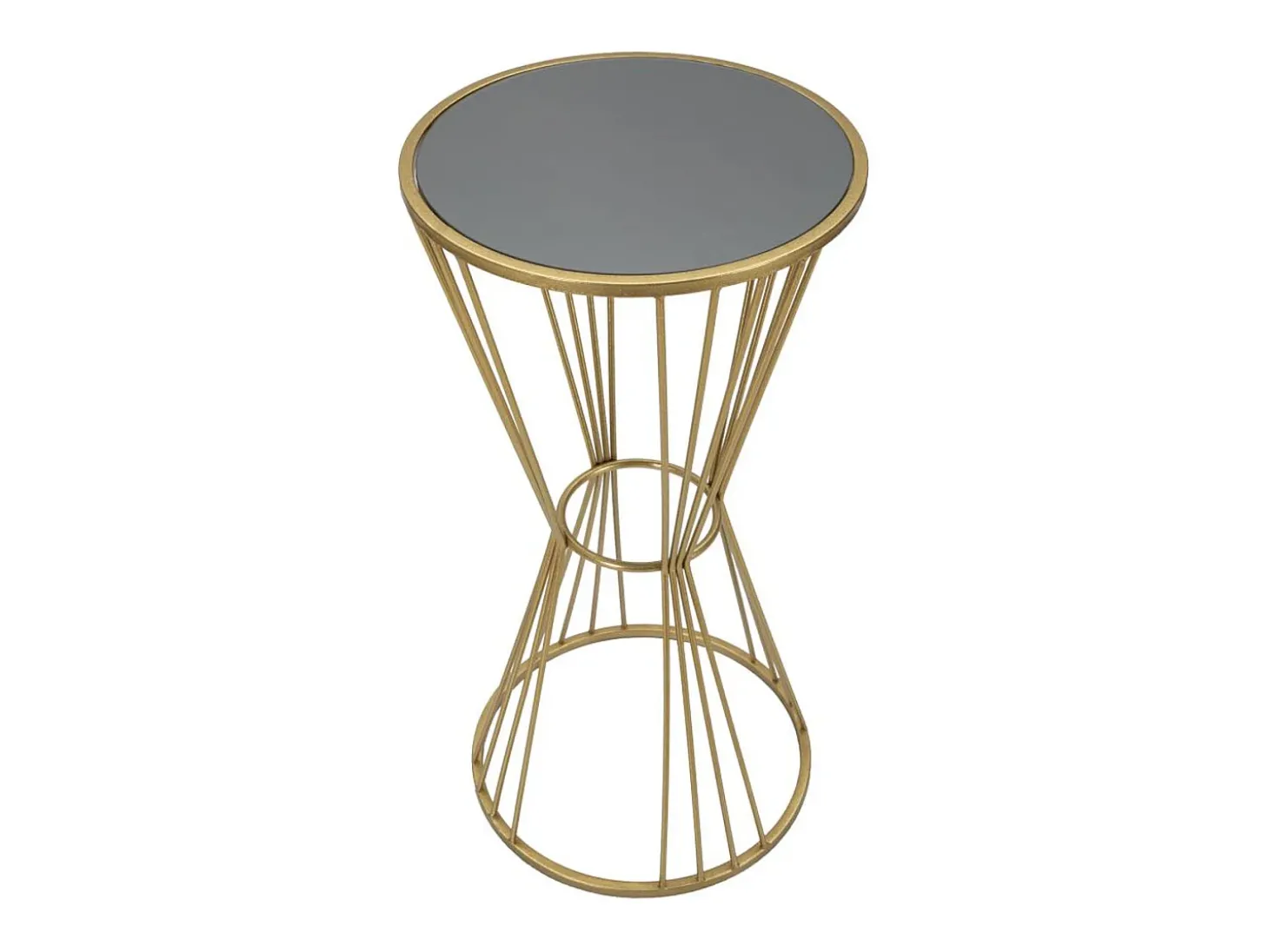Mesa de Centro VKH590, Ouro, 40x40x80 cm, Kendra Home