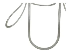 Mesa de Centro VKH564, Prata, 56x56x68 cm, Kendra Home
