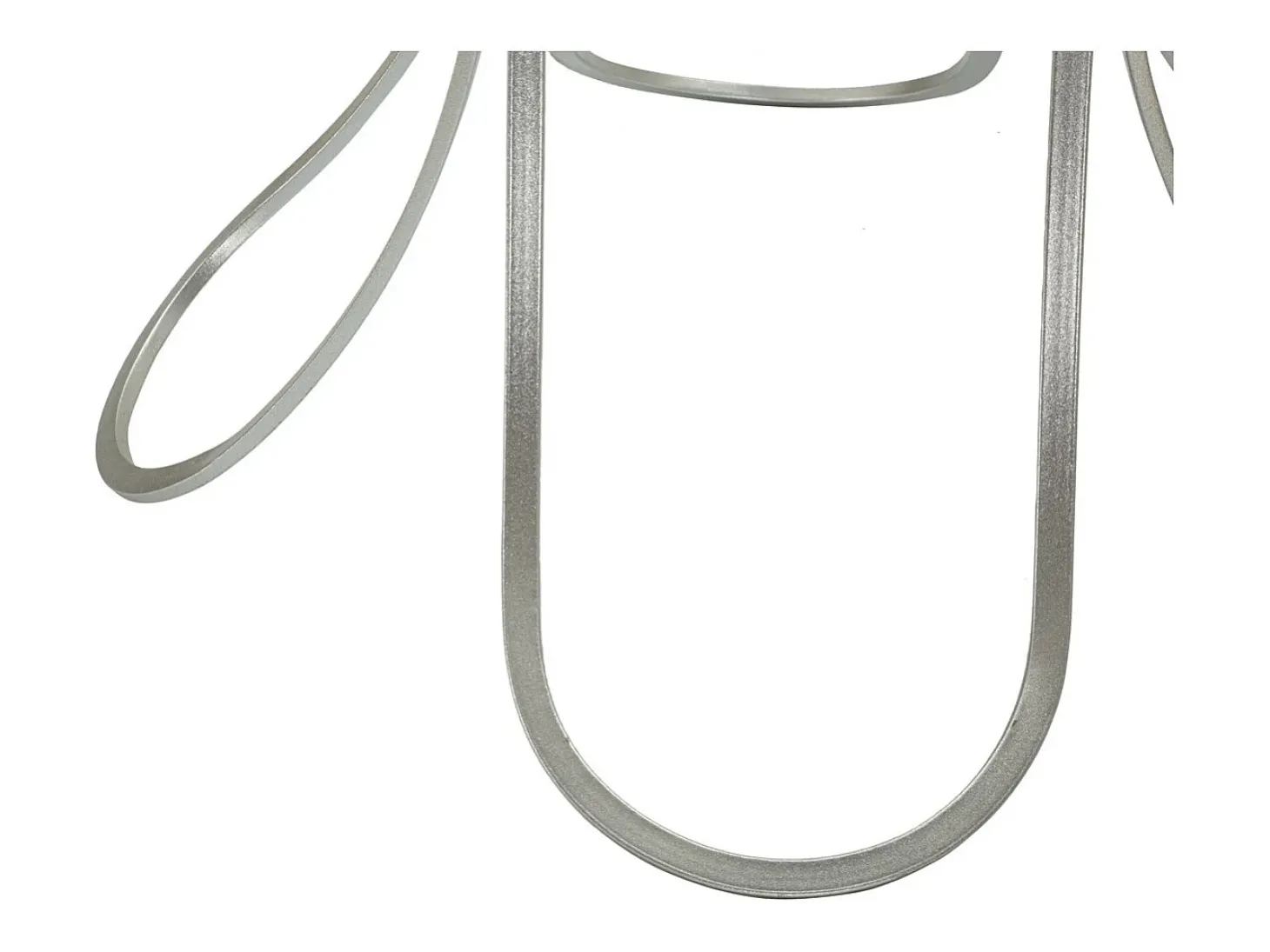 Mesa de Centro VKH564, Prata, 56x56x68 cm, Kendra Home