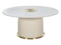 Mesa de centro 80x37x80 cm branca modig m72