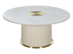 Mesa de centro 80x37x80 cm branca modig m72