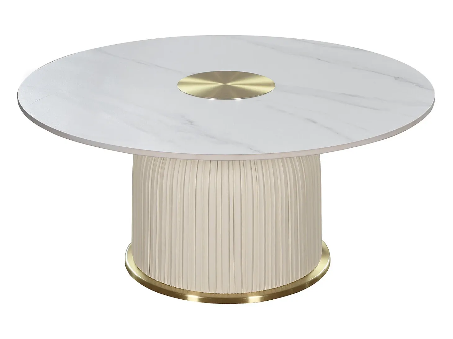 Mesa de centro 80x37x80 cm branca modig m72