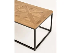 Mesa de centro 114x42x60 cm carvalho natural indus in05-0