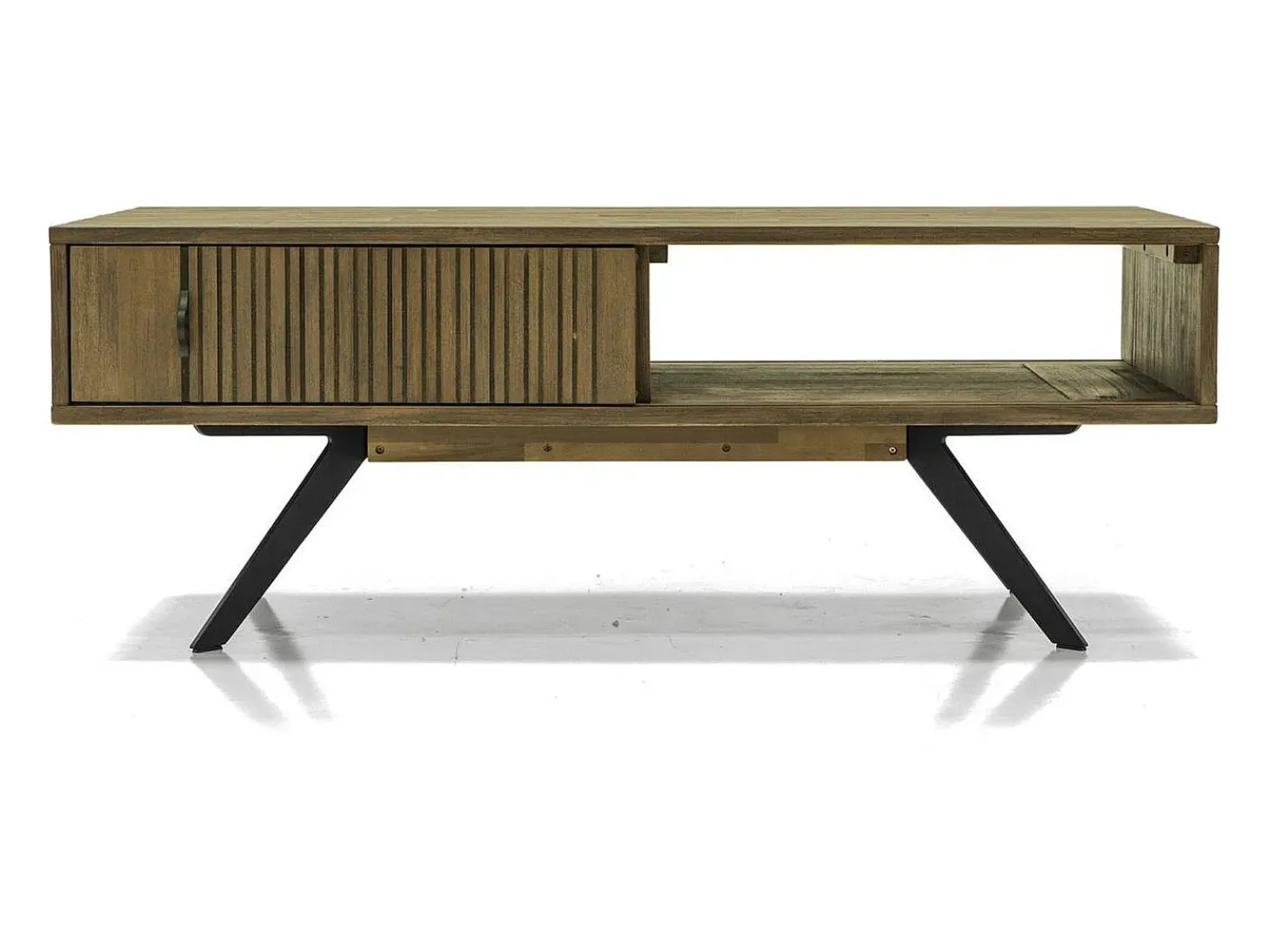 Mesa de centro 120x45x60 cm castanha Massa MASL06