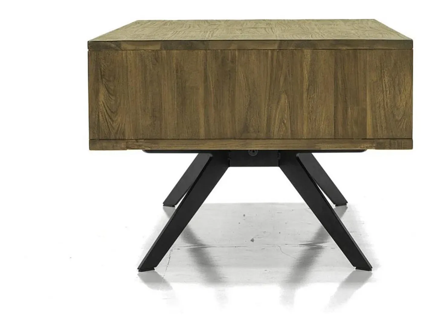 Mesa de centro 120x45x60 cm castanha Massa MASL06