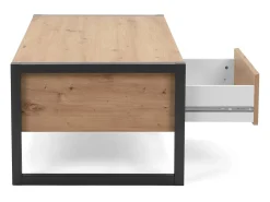 Mesa de Centro 100x40x55 cm Cinza Natural