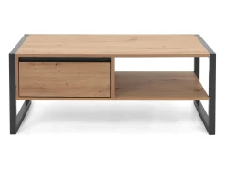 Mesa de Centro 100x40x55 cm Cinza Natural