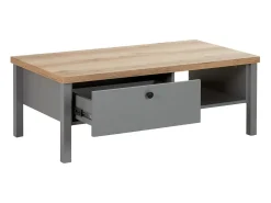 Mesa de Centro 110x40,5x60 cm cinza