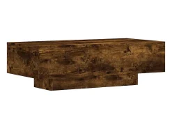 Mesa de centro 100x49,5x31 cm derivados madeira carvalho fumado