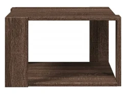 Mesa de centro 51,5x51,5x30 cm deriv. madeira carvalho castanho PT270524