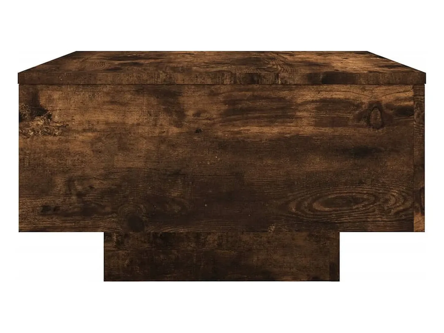 Mesa de centro 55x55x31 cm derivados de madeira carvalho fumado